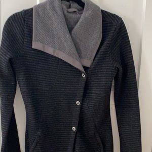 Prana Small Wool Sweater black/grey